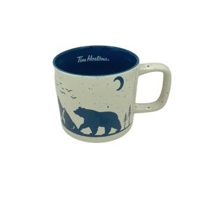 Tim Hortons Limited Edition 2019 Blue Bear Wildlife Ceramic Coffee Mug